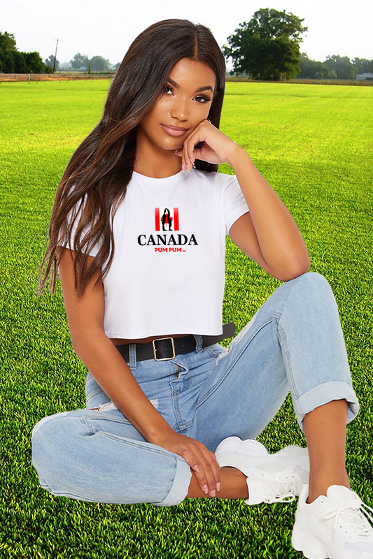 CANADA PUM PUM CROP TOP