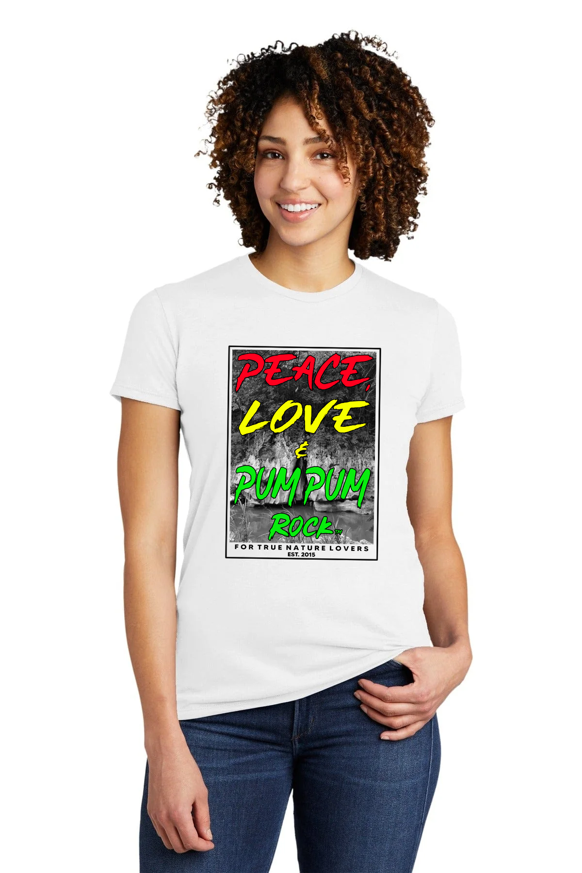 Peace, Love & Pum Pum Rock Unisex T-shirt