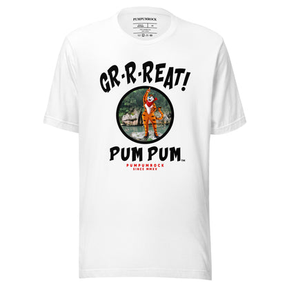 GR-R-REAT PUM PUM T-SHIRT