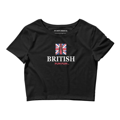 BRITISH PUM PUM CROP TOP